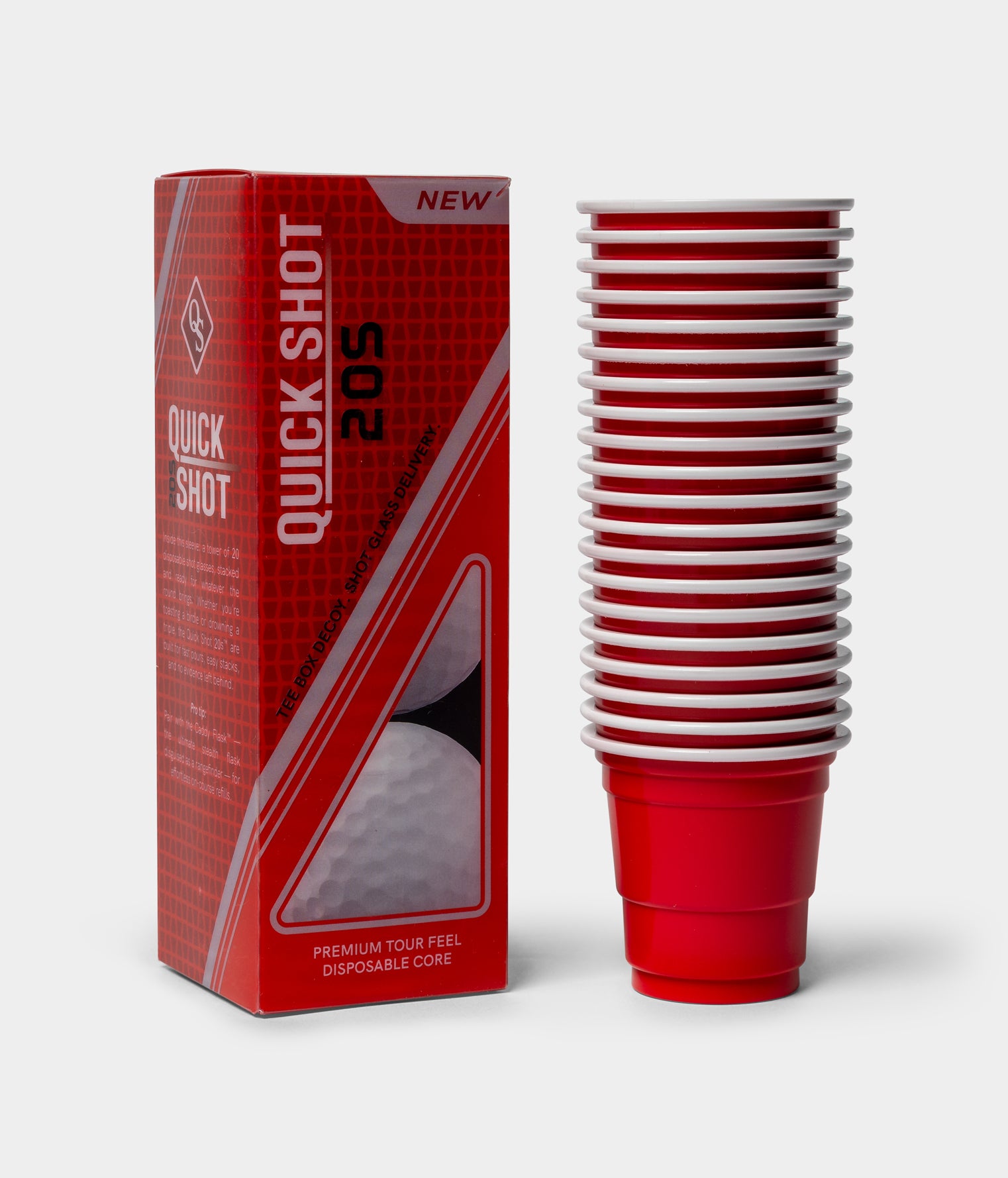 Disposable Golf Shot Glasses