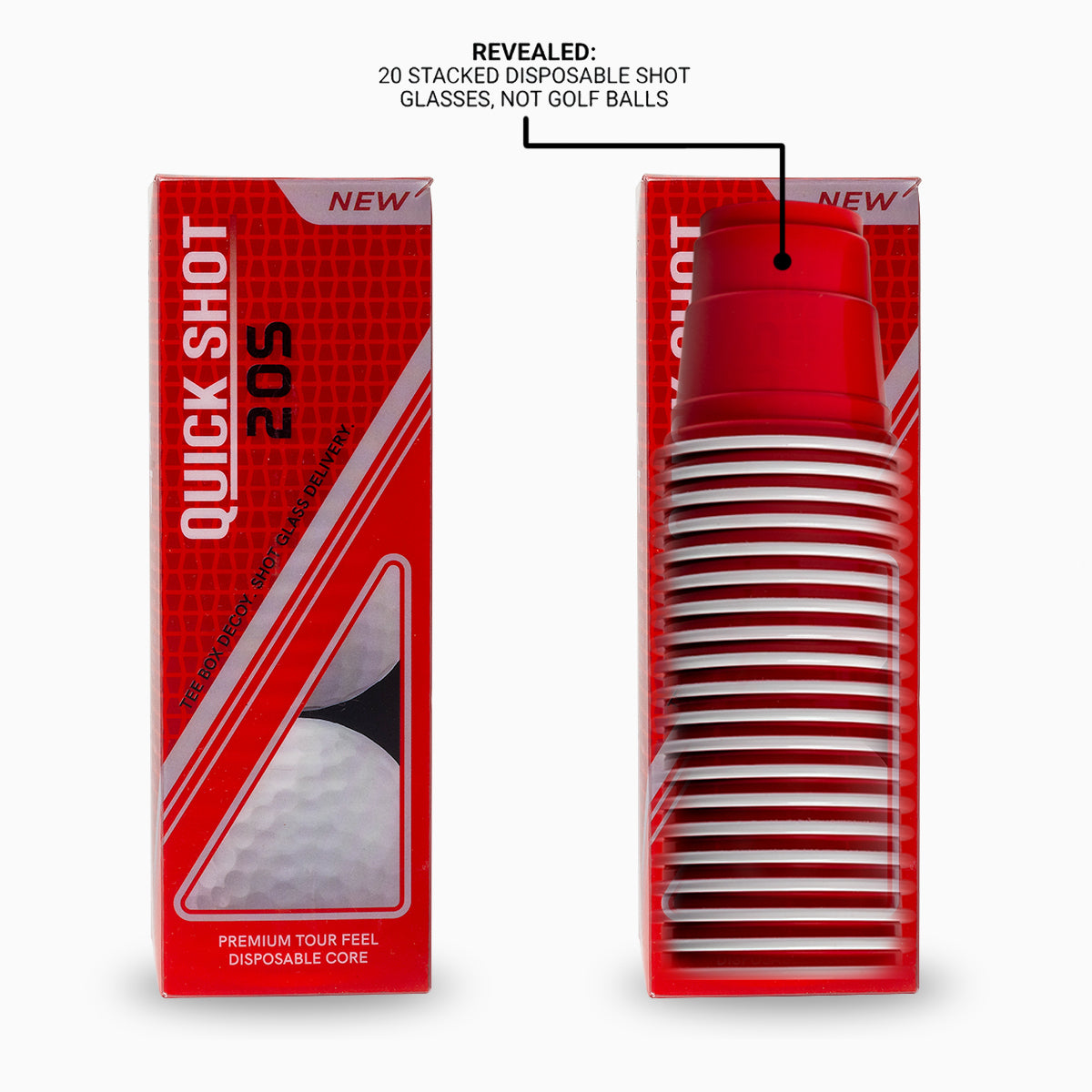 Disposable Golf Shot Glasses